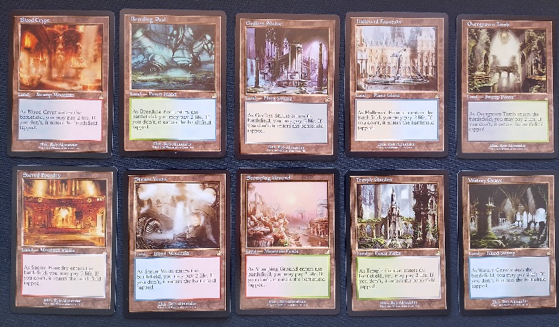 Shock Land RVR - Retro frame (10 carte totali) Ravnica Remastered Retro Frame